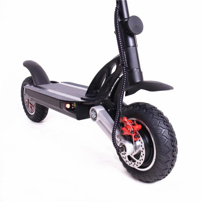 2000w Off Road Dual Drive Two Motors High Speed Kick Skateboard 